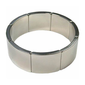 Aimant magnétique permanent N52 en néodyme/ndfeb/néodimium/imanes de neodimio aimant à arc - Product Image 1