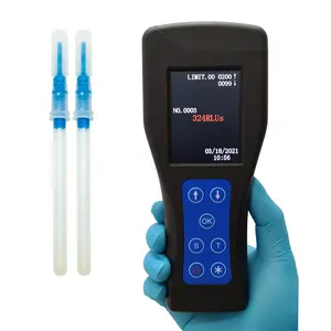 2021 2nd generation portable atp bacteria tester system sure atp meter, handheld atp bacteria tester swabs