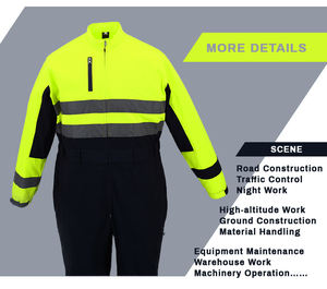 Ropa de Trabajo de Seguridad Personalizada OEM ODM, Ropa Reflectante de Seguridad para la Construcción - Product Image 5