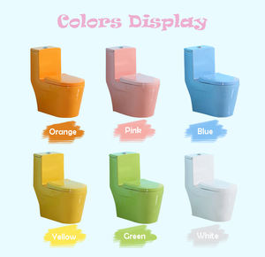 KD-K001T Best-seller : <span class=keywords><strong>WC</strong></span> pour enfants en céramique colorée, siège de toilette pour enfants, petite taille, sur pied, toilettes - Product Image 6