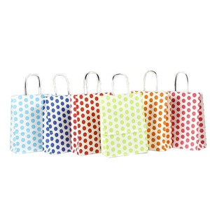 Sacs en papier kraft Renchun 16x8x22 22x11x27 26x12x33 avec impression de logo pour emballage de vêtements et cadeaux - Product Image 2