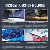 Pièces en plastique moulées par injection personnalisées de haute qualité pour l'électronique Caoutchouc de silicone Durable et durable