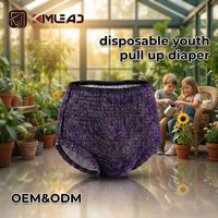 Kimlead - Pantalones Absorbentes para Incontinencia Juvenil, Transpirables, para Adolescentes, OEM, Marca Privada, Venta al Por Mayor