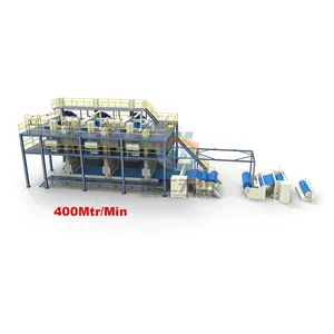 Manufacturing Plant Sms Nonwoven Machine PP Spunbond Nonwoven Fabric Production Line