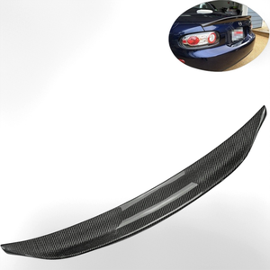 Aileron arrière en Fiber de carbone véritable de haute qualité pour Mazda Miata MX5 NC RC 2009 aileron de voiture d'aile arrière - Product Image 1