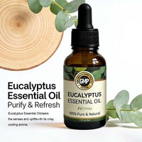 Huile essentielle d'eucalyptus biologique 50 ml |   Huile d'eucalyptus 100% pure et naturelle pour les soins de la peau, l'aromathérapie et les diffuseurs d'ambiance