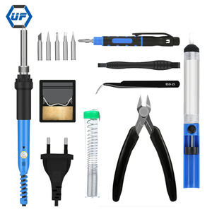 Kit de <span class=keywords><strong>fer</strong></span> à <span class=keywords><strong>souder</strong></span> électronique avec température réglable 60W 110V, offre spéciale - Product Image 1