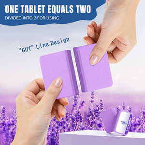 Fragrance naturelle personnalisée de haute qualité 6 Pack Cadeaux Comprimés de douche de luxe Relaxation Douche Vapeurs - Product Image 2