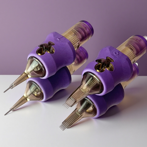 Иглы для татуировок из высококачественной нержавеющей стали 316, одноразовые, супер острые, точные, с мембранным уплотнением, стерильные, для бровей и боди-арта - Product Image 1