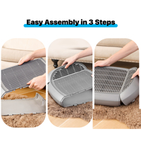 Neakasa M1 Bac à Litière Automatique pour Chat, Toilette Intelligente, Accessoire Marchepied