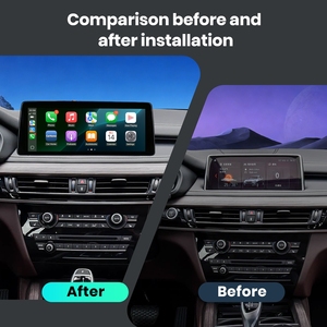 Rhythm 12.6" Car Navigation Stereo Positioning Hd Map Display Real Time Route Screen for BMW X5 F15 2017-2018 EVO System - Product Image 2