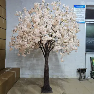 A-1559 Fake Pink Cherry Tree With Flowers Wedding Decoration Large Outdoor Artificial Cherry Blossom Tree