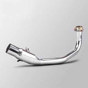 Tubo de Escape para Motocicleta de Acero Inoxidable, Apto para Forza 300/350, Accesorio de Modificación de Tubo de Escape, Silenciador para Motocicleta - Product Image 3