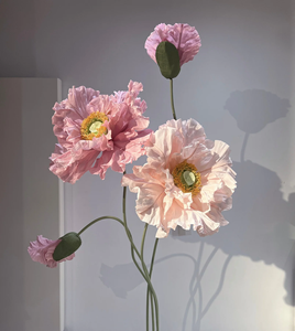 Fiori <span class=keywords><strong>di</strong></span> <span class=keywords><strong>carta</strong></span> artigianali giganti-Set <span class=keywords><strong>di</strong></span> 4 papaveri <span class=keywords><strong>di</strong></span> <span class=keywords><strong>carta</strong></span> leggeri rispettosi dell'ambiente per decorazioni <span class=keywords><strong>di</strong></span> compleanno e <span class=keywords><strong>di</strong></span> nozze - Product Image 4