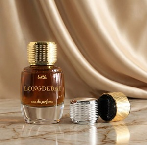 Botella de Perfume de Vidrio Redonda Personalizada de Alta Calidad, 25ml 50ml 90ml, Botella de Perfume Vacía Transparente con Caja de Empaque - Product Image 3