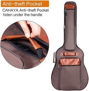 Borsa <span class=keywords><strong>per</strong></span> Basso Impermeabile in Oxford <span class=keywords><strong>Classica</strong></span> 40x41x42 Pollici con 6 Tasche e Tasca Antifurto - Product Image 5