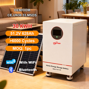 <b>48V</b>/51.2V 410AH/628AH Stackable Hybrid Grid Solar <b>Battery</b> 20-32kW Household Solar Power Station - Product Image 2