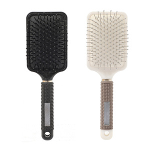 <b>Cushion</b> Hair Comb Massage Brush <b>Rectangular</b> ABS Plastic For Dry Wet Use General Population - Product Image 1