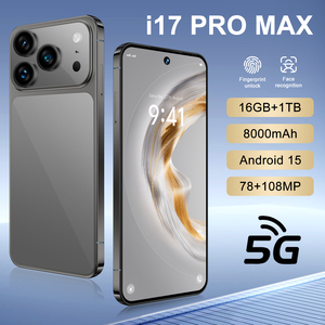 I 17 Pro Max 5G Smartphone Cinese, Octa Core, Tripla Fotocamera 108MP, 16GB+1TB, Batteria Oltre 8000mAh, Ricarica Rapida, Vendita Transfrontaliera - Product Image 4
