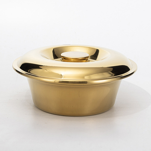 Thiết Kế Mới Đồ Dùng Nhà Bếp Chất Lượng Cao Giá Tốt Thép Không Gỉ Trộn Bát Bộ Với Bìa Bánh Trộn Bát Nhà/Khách Sạn Sử Dụng - Product Image 1