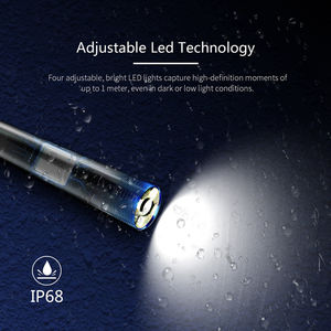 Cámara Endoscópica WiFi de 5MP y 11.2mm con Enfoque Automático, Cable Rígido y Almacenamiento en la Nube para Uso Móvil, Longitud Ajustable de 1m a 20m - Product Image 4