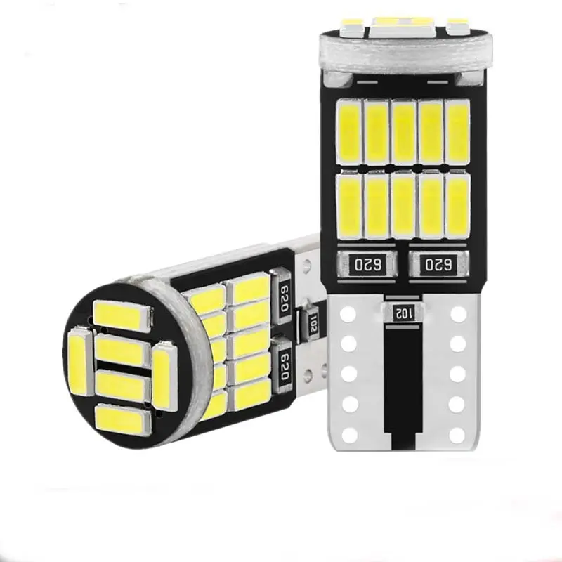 W5W 194 168 501 T10 26smd 4014 led canbus wedge interior parking bulb T10 car led light W5W lampadine a Led