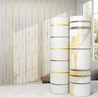 Papel pintado de PVC con diseño geométrico moderno, autoadhesivo avanzado, resistente al agua, para cocina y Hotel, pared decorativa para el hogar