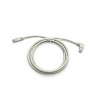 Câble Ethernet COMTON 24AWG 90 degrés CAT6 U/UTP sans emmanchement, RJ45 mâle vers RJ45 mâle coudé vers le haut