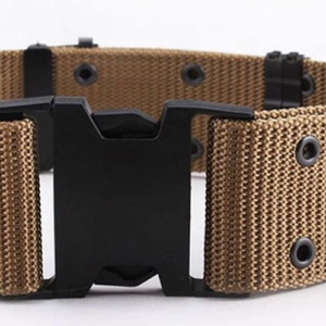 Men's Tactical Security <strong>Belt</strong> Canvas <strong>Nylon</strong> <strong>Belt</strong> Plastic Buckle Training <strong>Belt</strong> For Men 5.5CM Width 125CM Length - Product Image 5