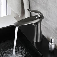 Robinet de lavabo monocommande en laiton chromé sur mesure, anti-corrosion, à poser sur le comptoir, mitigeur chaud/froid pour salle de bain, vente en gros