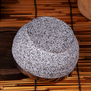 Natural Stone Bibimbap Bowl 2.1-4L Heat Resistant Korean Style For Home Use - Product Image 1