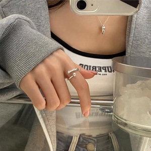 Anillo Geométrico de Plata de Ley S925 para el Dedo Índice, Diseño Minimalista, Joyería Unisex para Uso Diario - Product Image 2