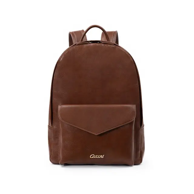Custom Leather Backpack Large Capacity Travel Backpacks Laptop Bags For Women
