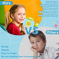 AiJH Jouets éducatifs pour enfants, ressources éducatives, cartes de langues, machine d'apprentissage pour enfants