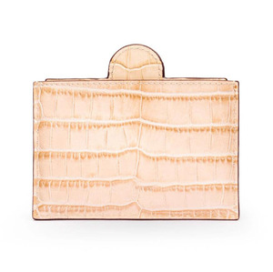 Nhỏ gọn mỏng da cá sấu sang trọng gương <span class=keywords><strong>Pouch</strong></span> biểu tượng tùy chỉnh Ladies <span class=keywords><strong>tab</strong></span> kéo trang điểm trường hợp - Product Image 5