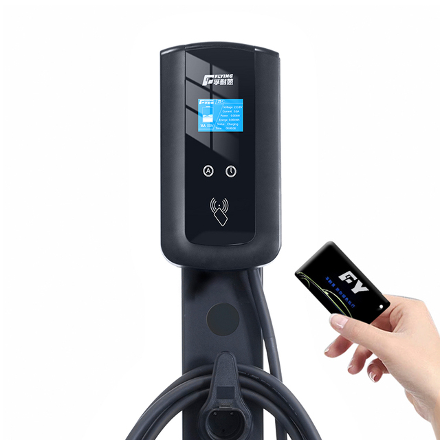 11kw EV Charger Solar Ev Car Charging Energy Charging Stations for Electric Ev Car with CE LCD Screen