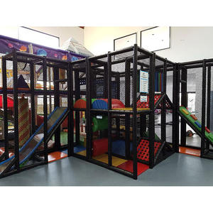 Équipement modulaire d'aire de jeux intérieure pour enfants Cadre de jeu souple de bas niveau avec <span class=keywords><strong>mini</strong></span> caractéristiques mobiles pour les fêtes et les locations - Product Image 4