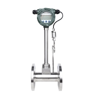 Débitmètre à vortex pour gaz hélium, air et hydrogène 4-20mA+24V avec compensation de température et de pression - Product Image 2