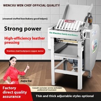 Nouvelle machine à pain automatique à grande vitesse, conversion de fréquence, silencieuse, en acier inoxydable, laminoir à pâte, presse à farine