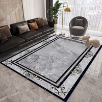 Tapis en velours de cristal extra large de grande taille de sortie d'usine pour le style d'hôtel de luxe de salon