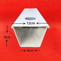 Gouttière pour serre Hydroponique Nft Cultiver des fraises Gouttière en PVC