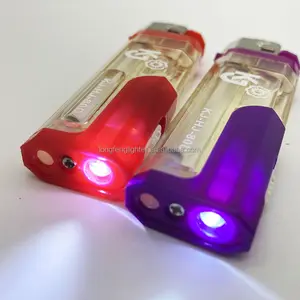 Neuer Kunststoff-Zigaretten-LED-Feuerzeug Light OEM für 20 Jahre LIGHTER LED