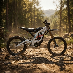 Motocicleta Eléctrica Surron Light X Blanca 2026 de 10000W con Batería de 72V 35Ah 1. Potencia Aumentada, Rendimiento de Aceleración Mejorado, 0-30 Km/h en 1 Segundo - Product Image 1