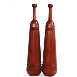 2023 New Style Most Popular Wooden Clubbell For Body Building Indian Clubs Meel