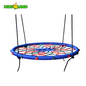 Nieuwe Patroon Bloem Baby Indoor Ronde Nest Swing Outdoor Boom Web Netto Swing Voor Kids