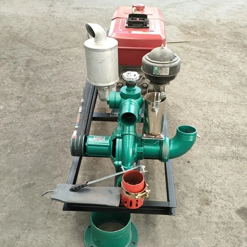 80BP-80-260 3 inch High pressure pump ZS1135 Single-cylinder diesel engine pump irrigation pump