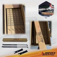 Kit de Amortiguadores para Capó Delantero JOP4X4 para Mitsubishi Pajero Sport/Montero Sport 2021-2026, Amortiguador de Gas de Acero y Acero Inoxidable, Color Negro
