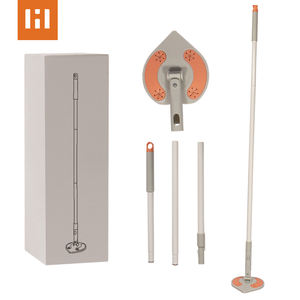 ไม้ถูพื้นแบบแบนพร้อมที่บิดน้ำในตัวและด้ามจับยืดหดได้ ทำจากเหล็กกล้าไร้สนิม สำหรับทำความสะอาดพื้นเชิงพาณิชย์ - Product Image 5