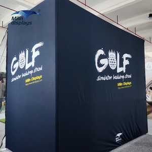 Enceinte de simulateur de <span class=keywords><strong>golf</strong></span> Mobi pour la pratique du <span class=keywords><strong>golf</strong></span> en intérieur, filets de frappe portables pour l'entraînement au <span class=keywords><strong>golf</strong></span> à domicile, enceinte pour les événements - Product Image 3