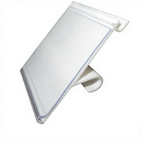 Étiquette de prix en PVC pour comptoir, barre de prix interne, barre de prix pour tabac et alcool, vente directe d'usine, blanc